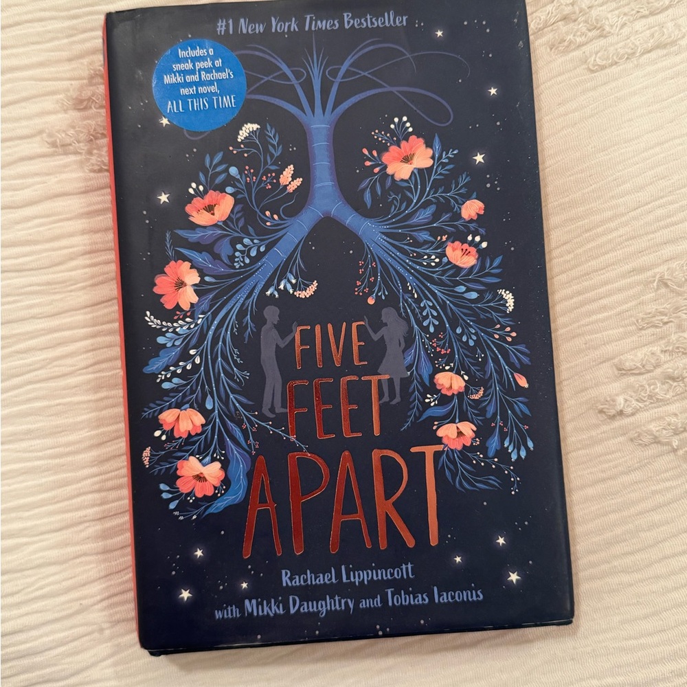 Five Feet Apart Hardcover Book
